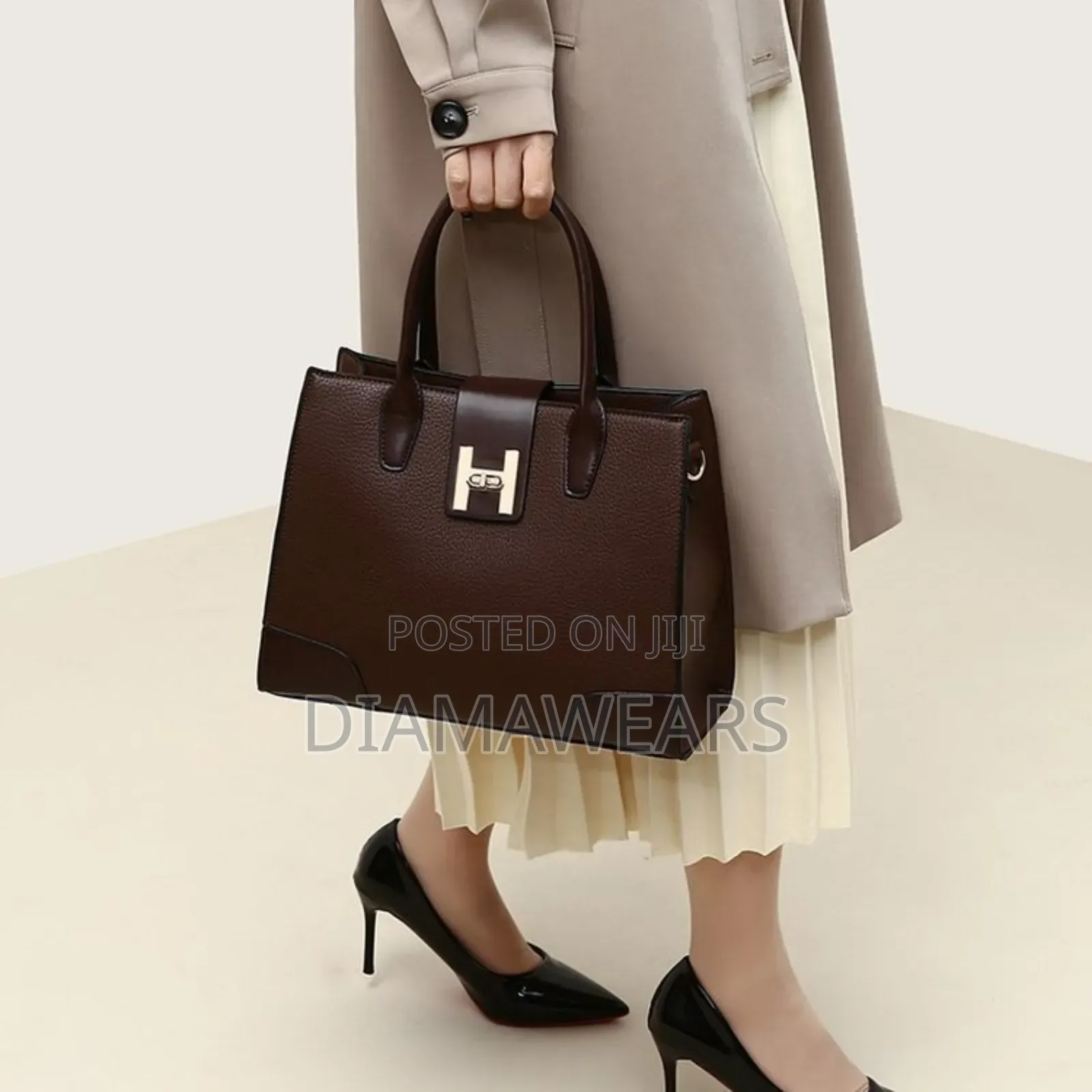 Coffee H Classy Ladies/ Women Office Work Bag