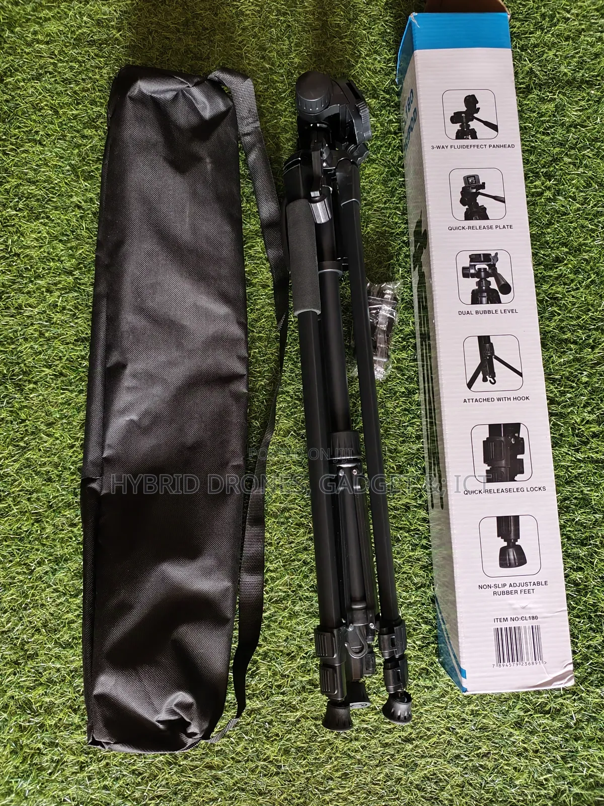 Cl180 Professional 7ft Tripod for Phone and Camera