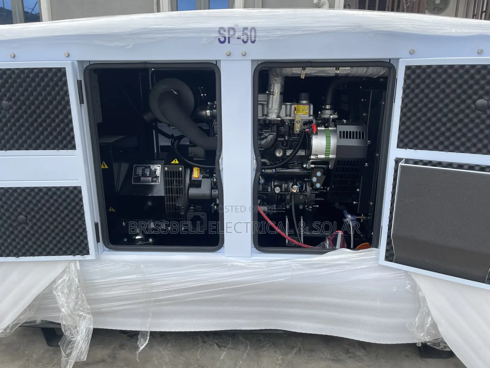 Authentic England Perkins Soundproof Diesel Generator 40kva