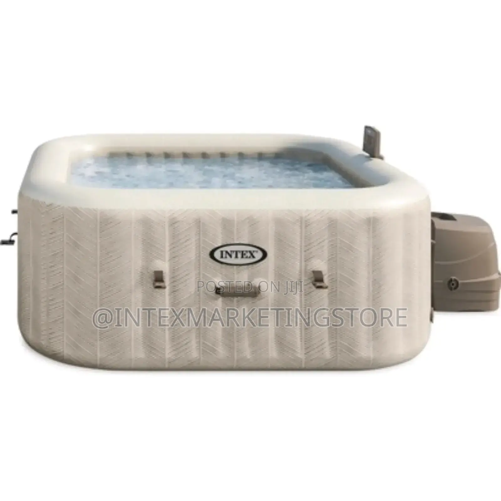 Intex Purespa Chevron Deluxe Square 4 Seater