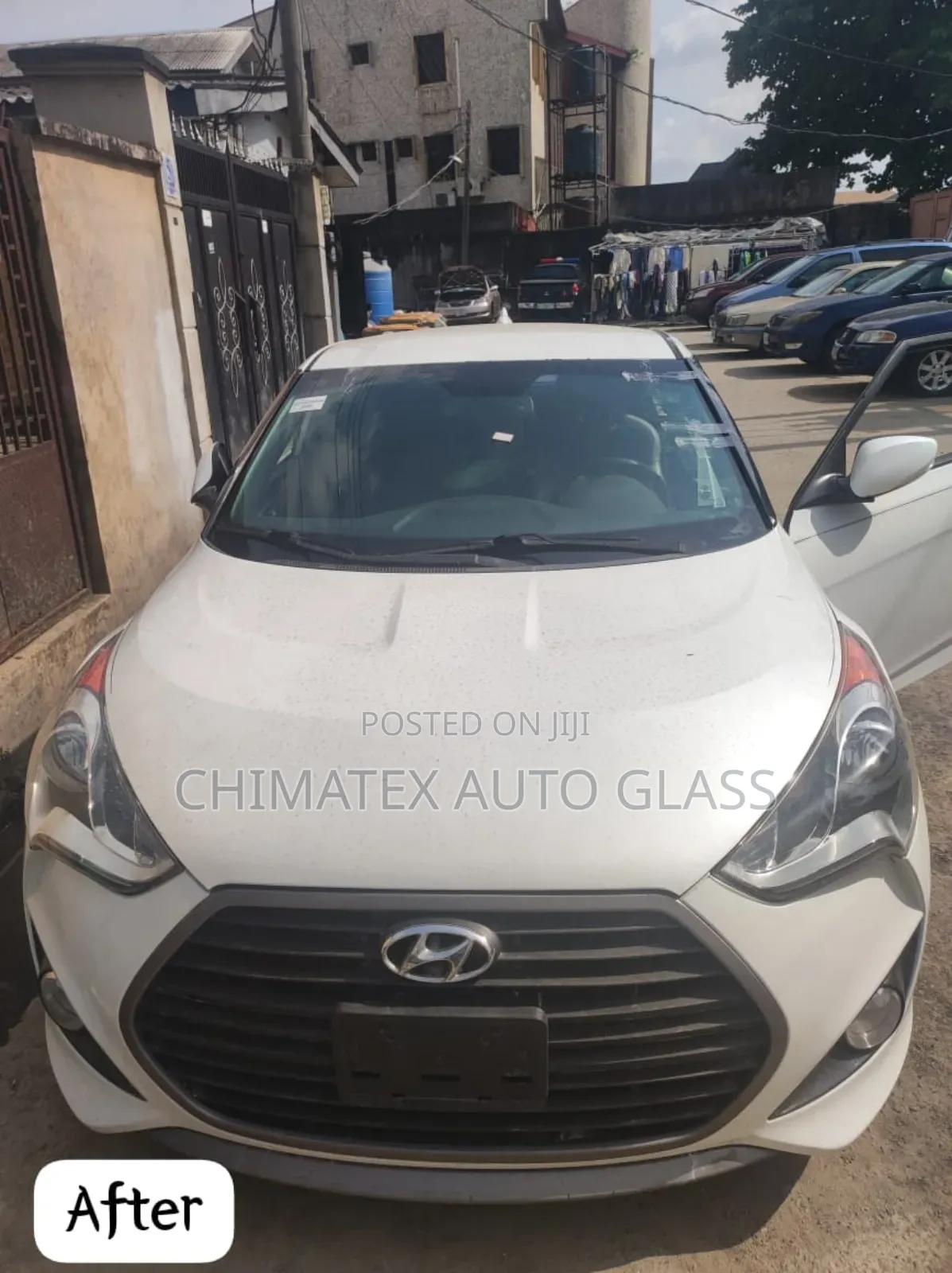 Hyudai Veloster Windscreen Glass Installed Perfectly