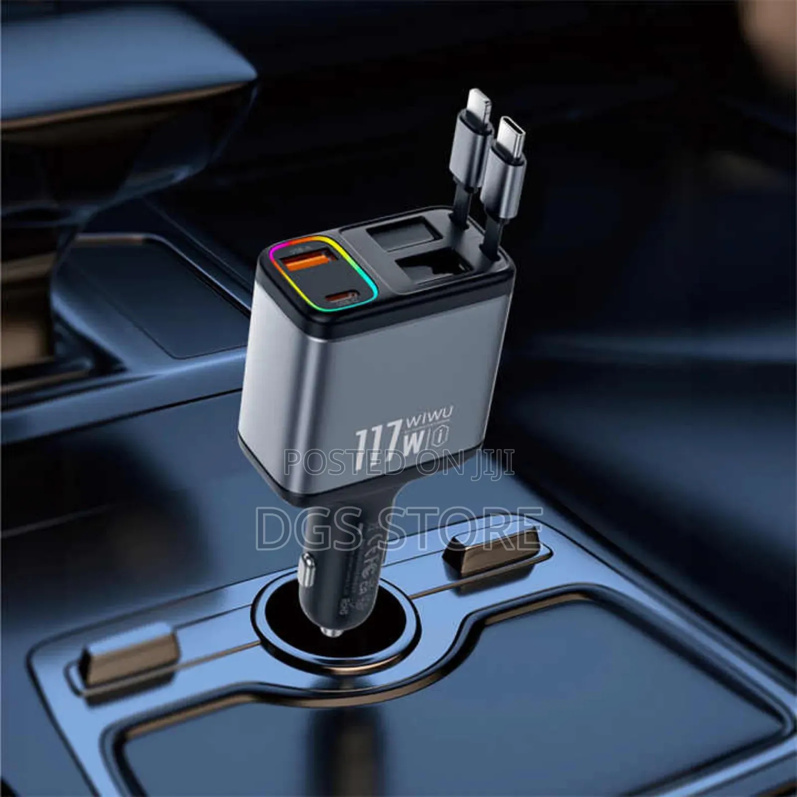 Wiwu Exeed A+2c+L Fast Car Charger 117w Wi Qc027