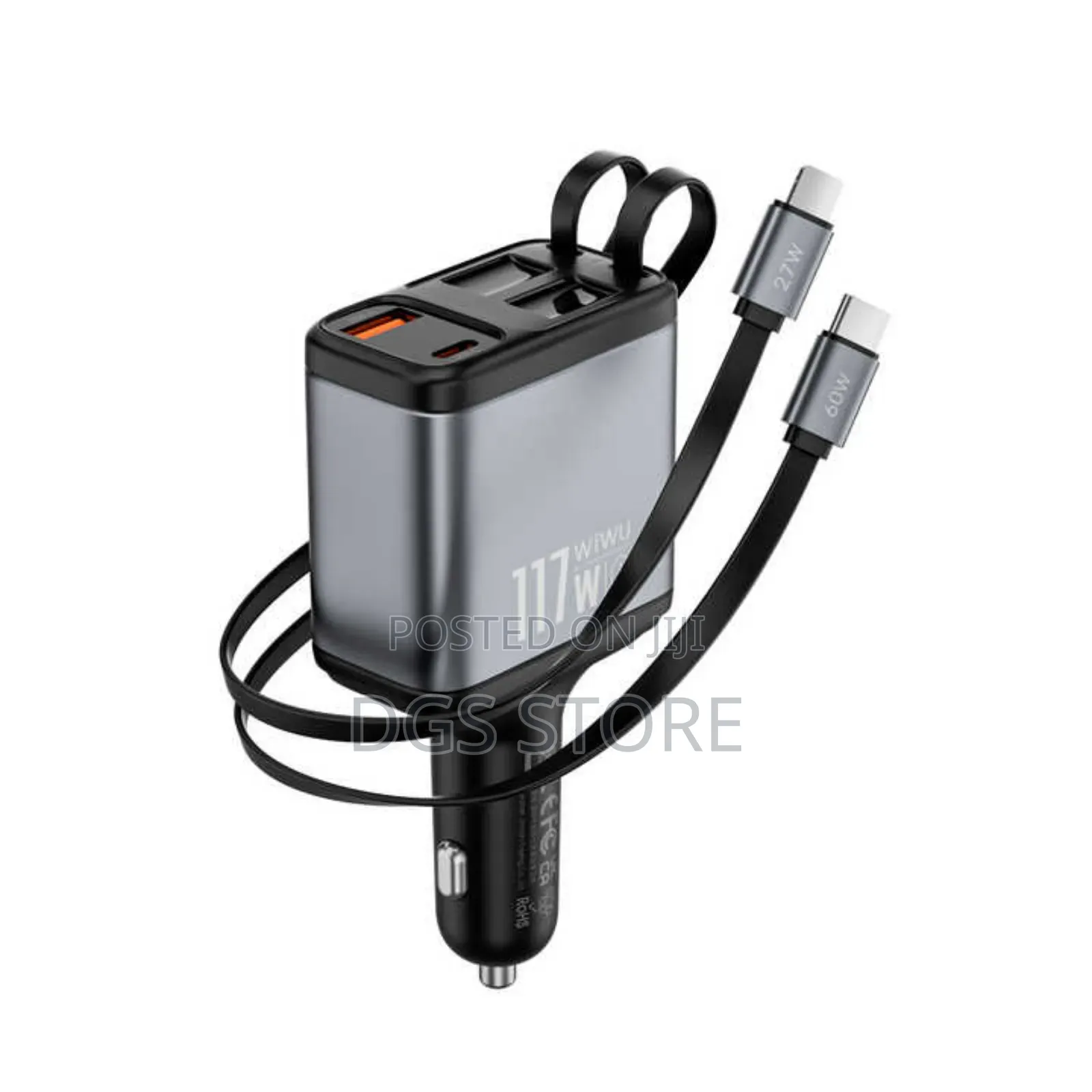 Wiwu Exeed A+2c+L Fast Car Charger 117w Wi Qc027