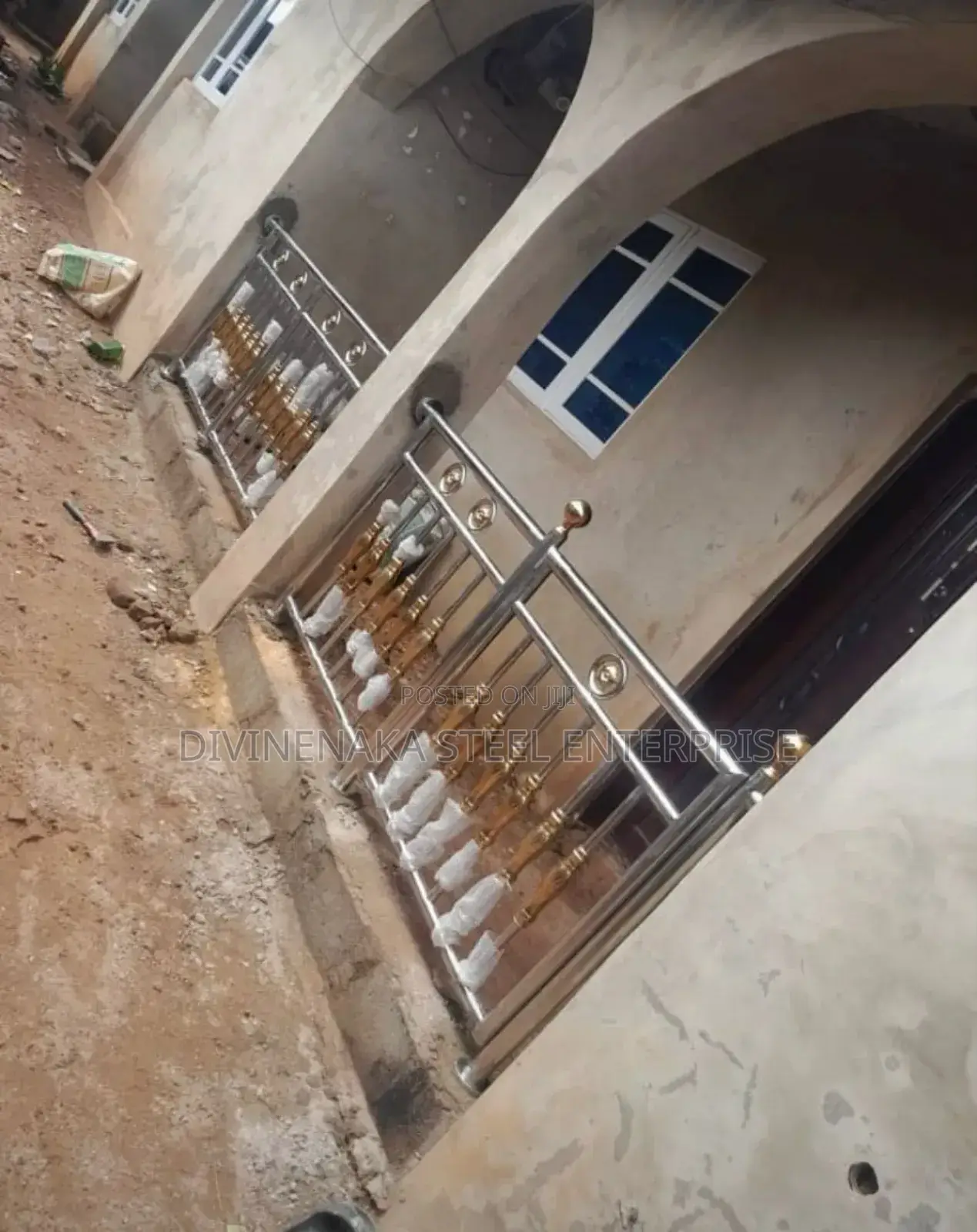 Gold Design Handrail