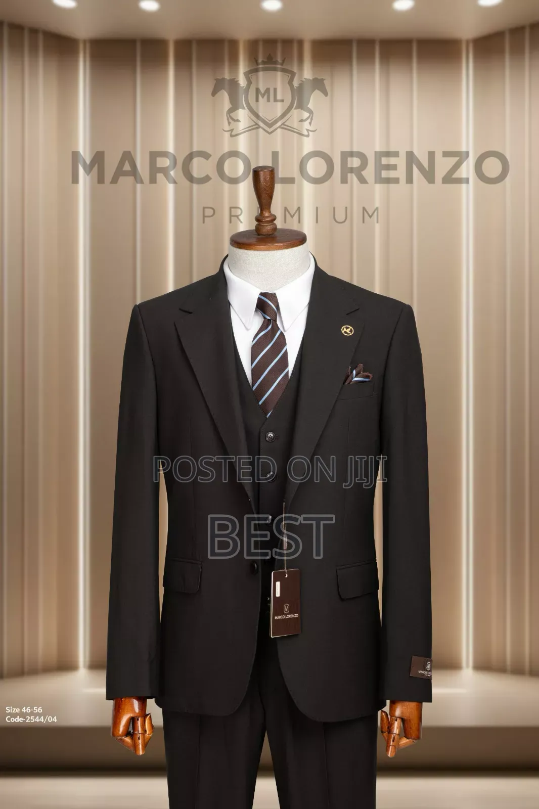 Luxury Marco Loreno Turkish Quality 3pis Suit for Men