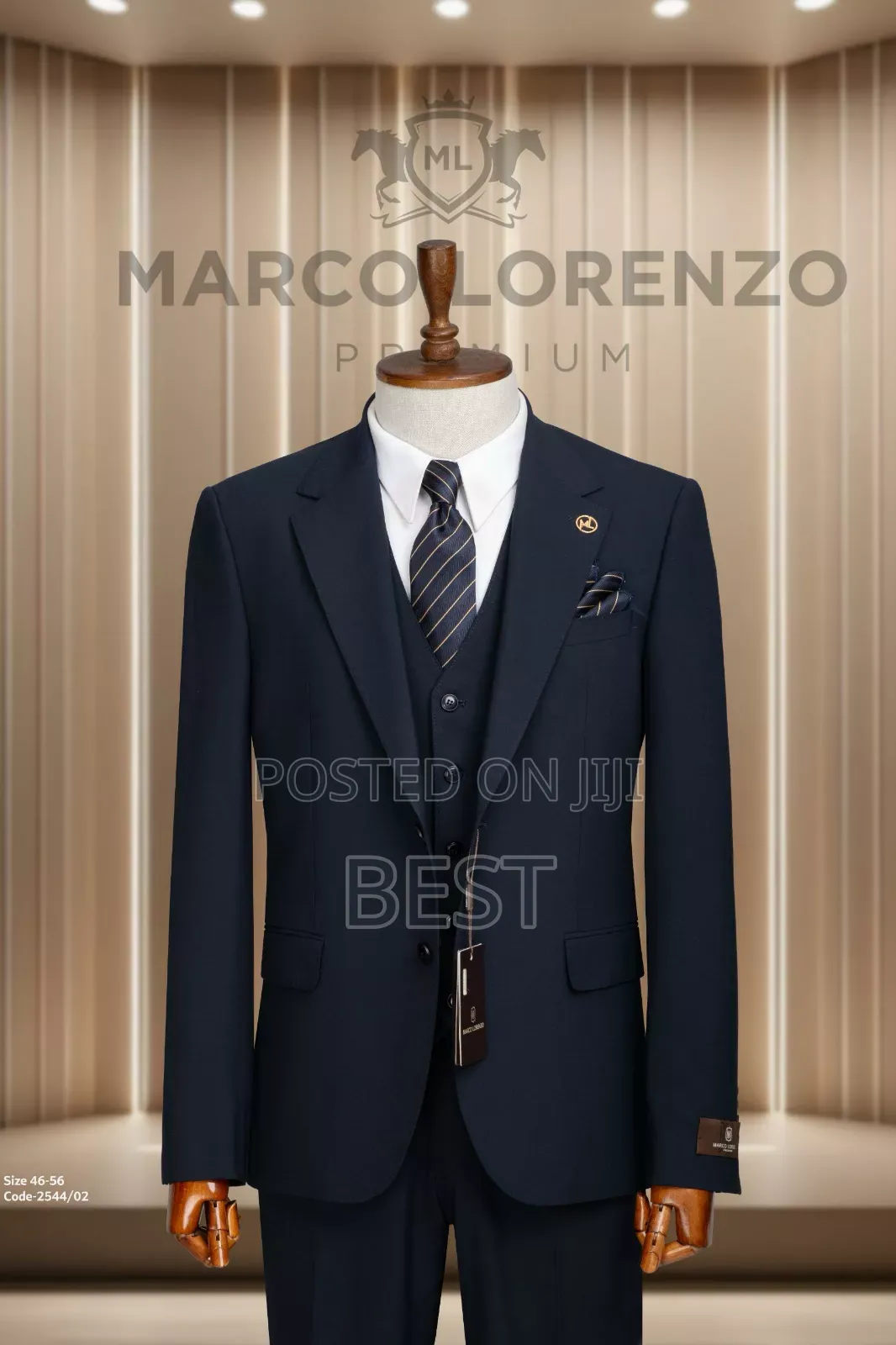 Luxury Marco Loreno Turkish Quality 3pis Suit for Men