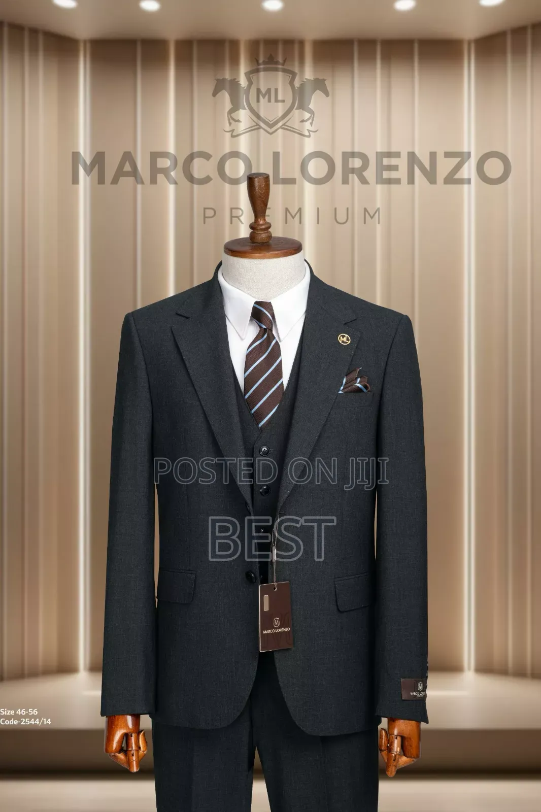 Luxury Marco Loreno Turkish Quality 3pis Suit for Men