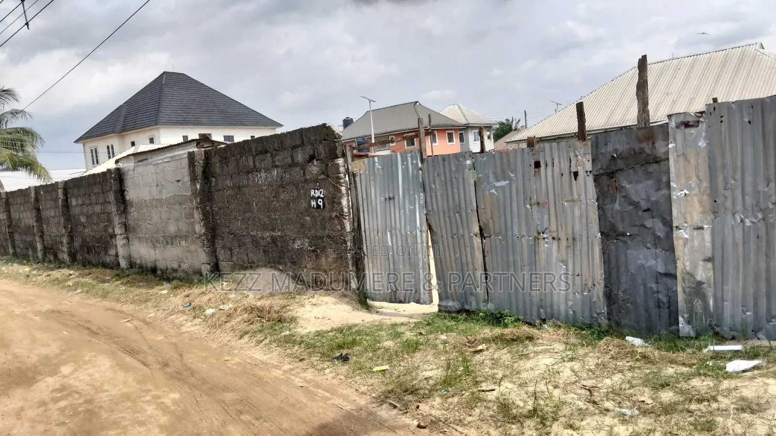 For Sale: 2 Fenced Plots at Mandela Estate ,Sars Rd ,Ph