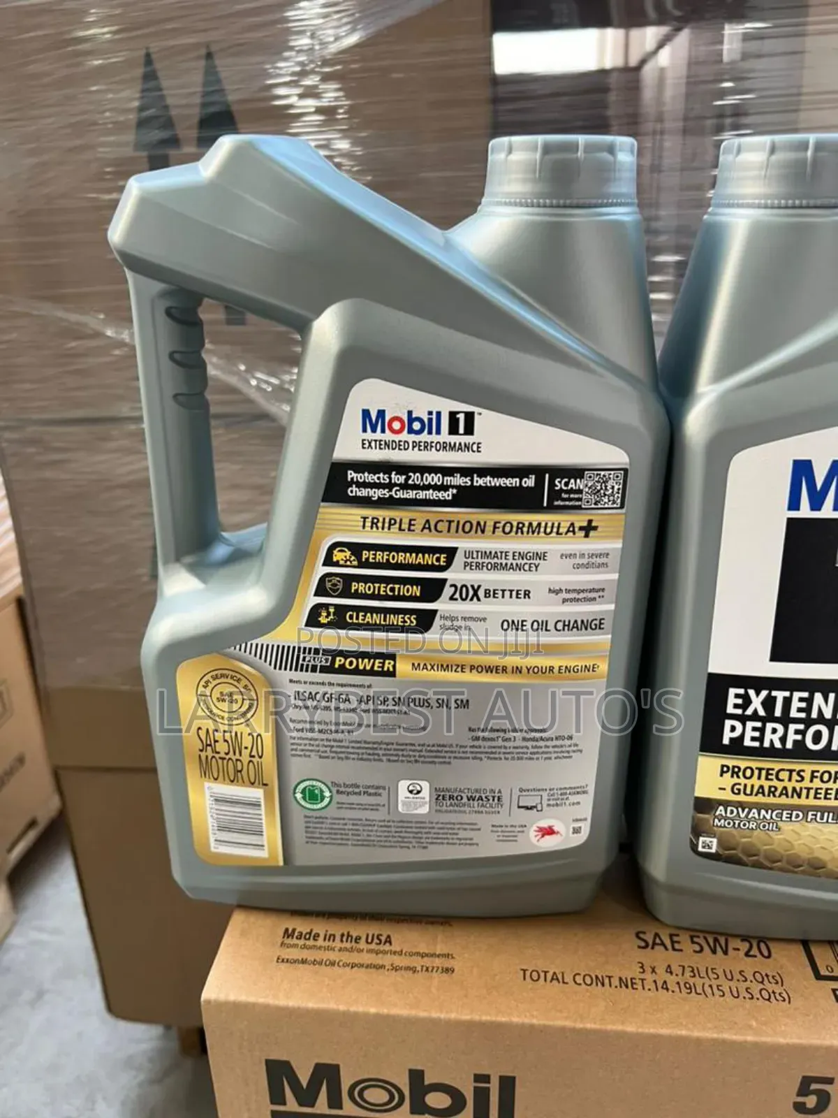 Mobil1 Extended Performance 20,000miles 5w20 5lt