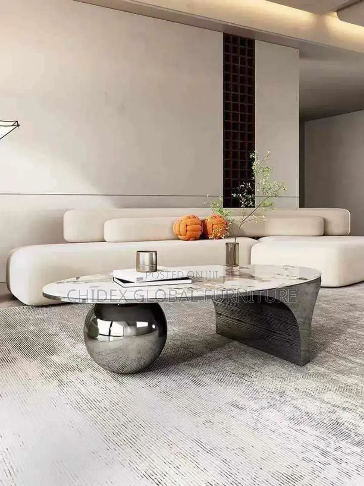 Marble Top Center Table