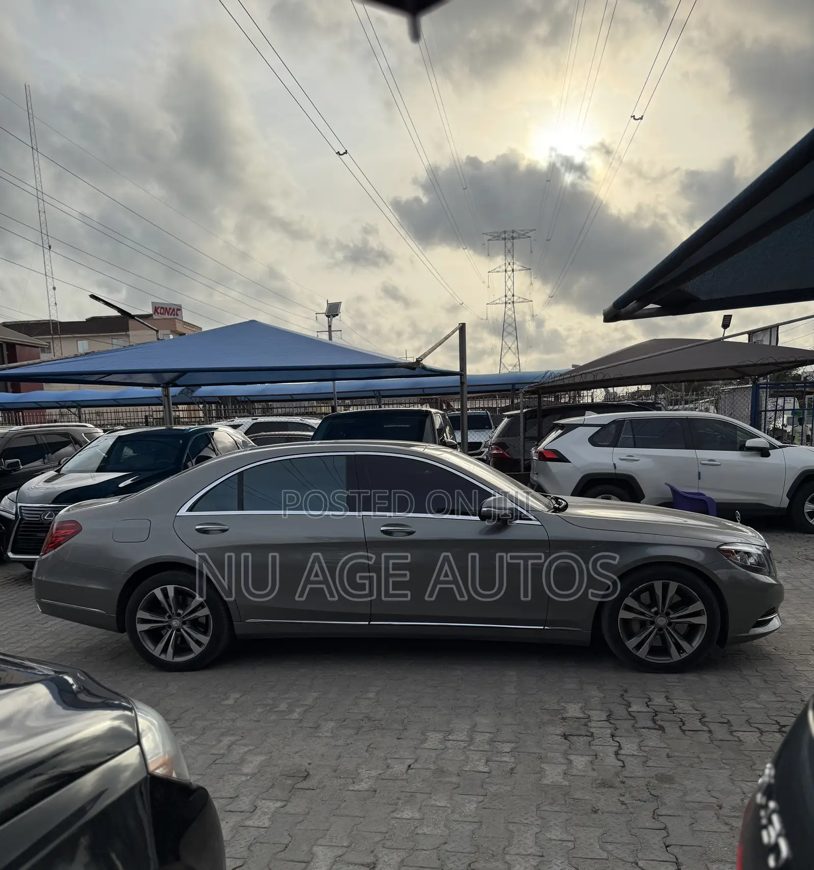 Mercedes-Benz S-Class S 550 4MATIC 2015 Gray