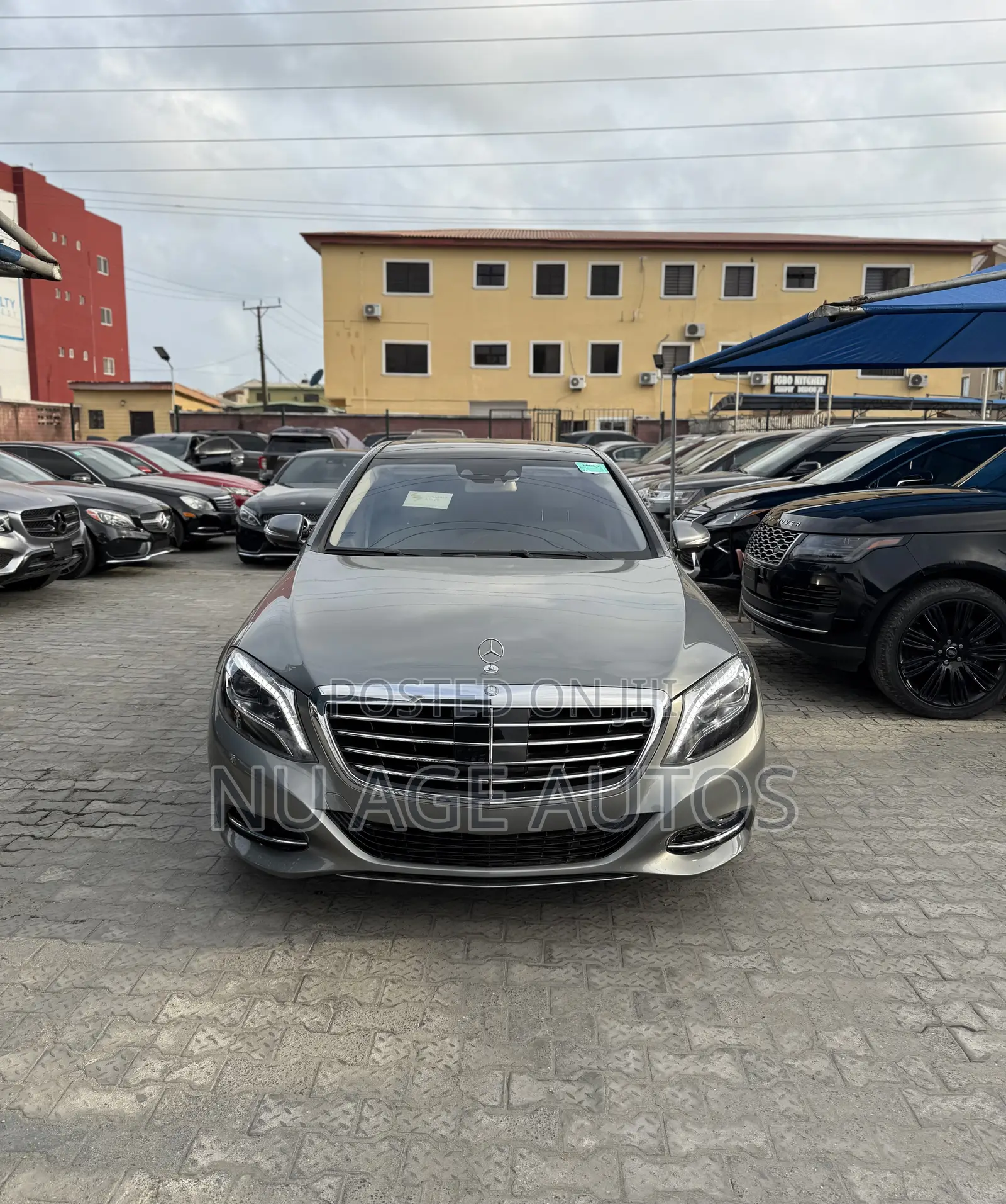 Mercedes-Benz S-Class S 550 4MATIC 2015 Gray