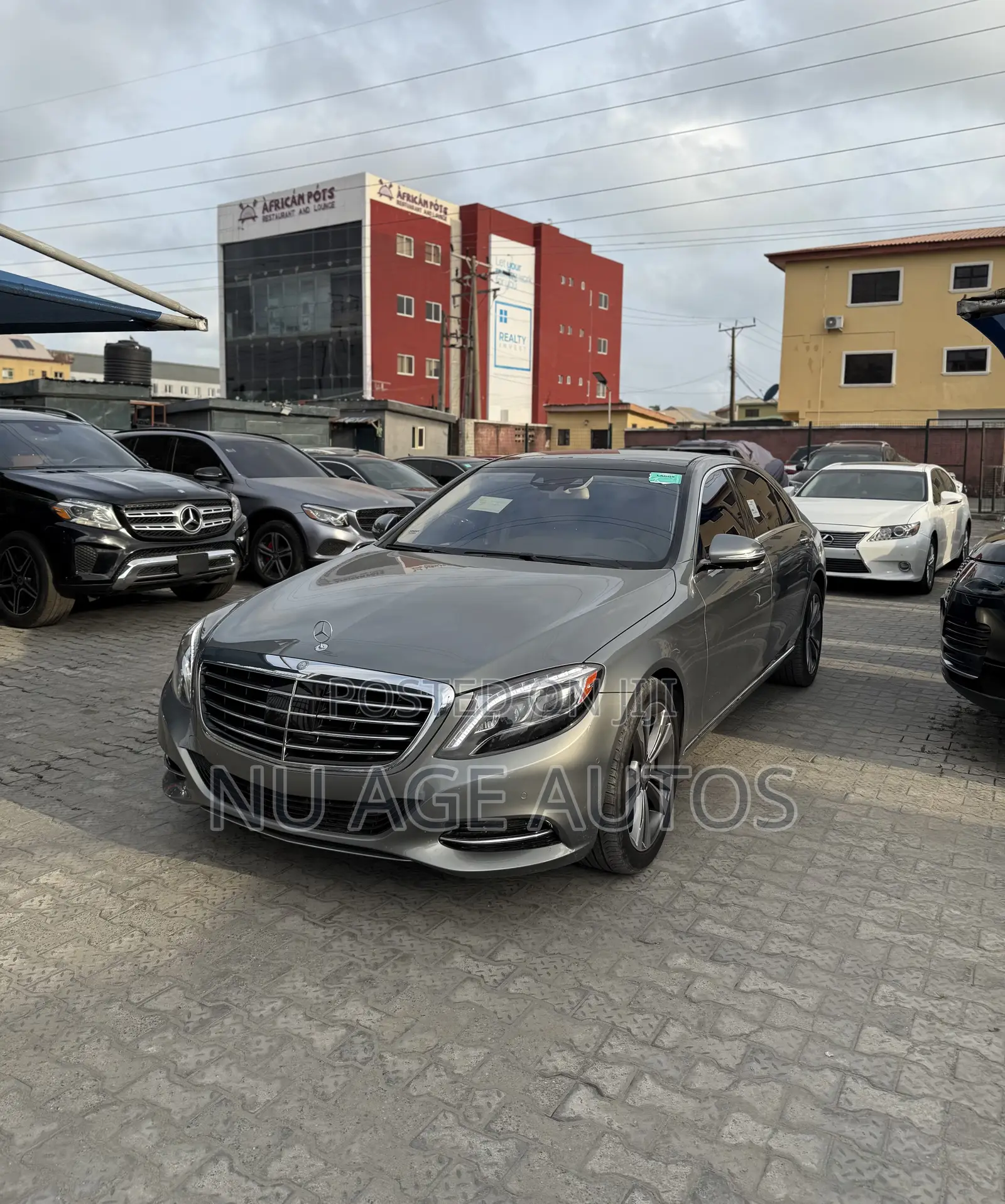 Mercedes-Benz S-Class S 550 4MATIC 2015 Gray