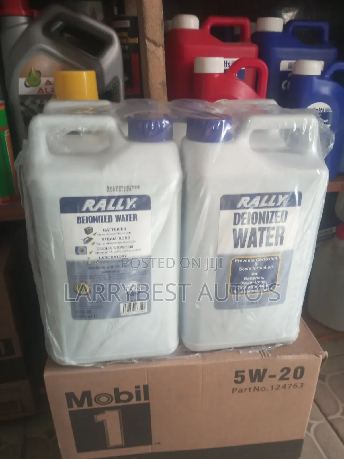 Rally Deionized Water 4lt for Inver Battery