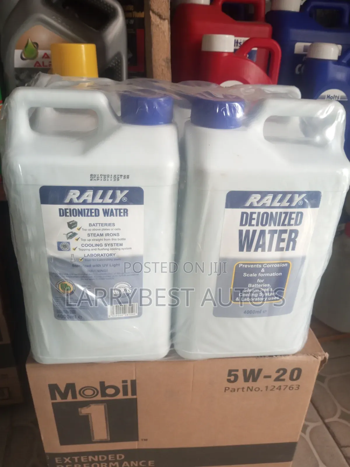 Rally Deionized Water 4lt for Inver Battery