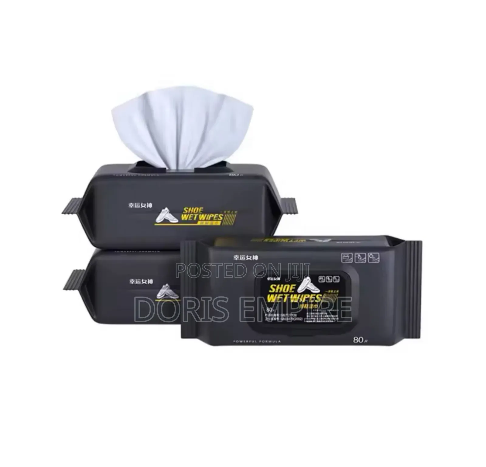 80-Count Professional Shoe Wet Wipes