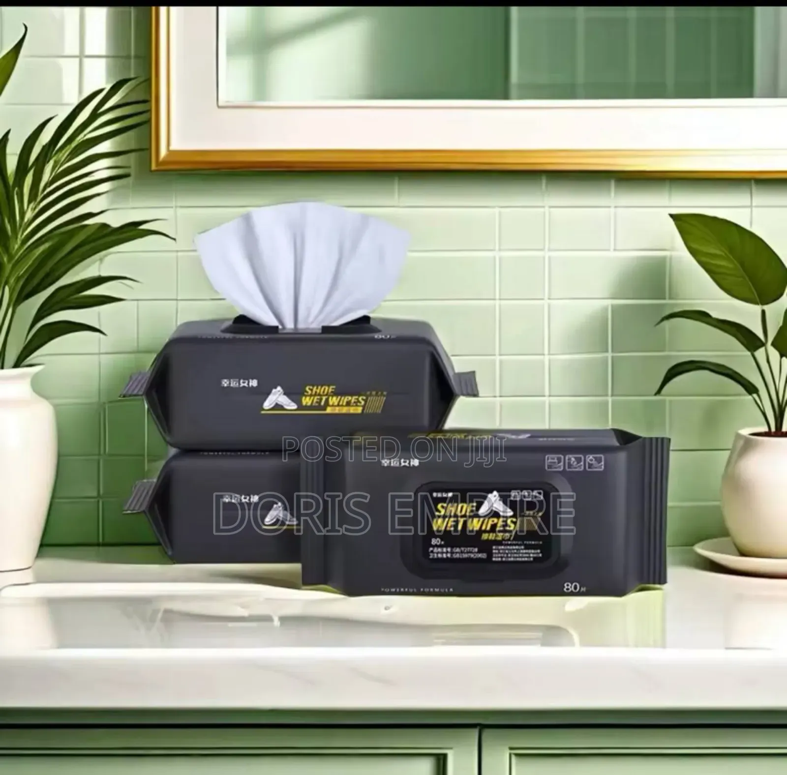 80-Count Professional Shoe Wet Wipes