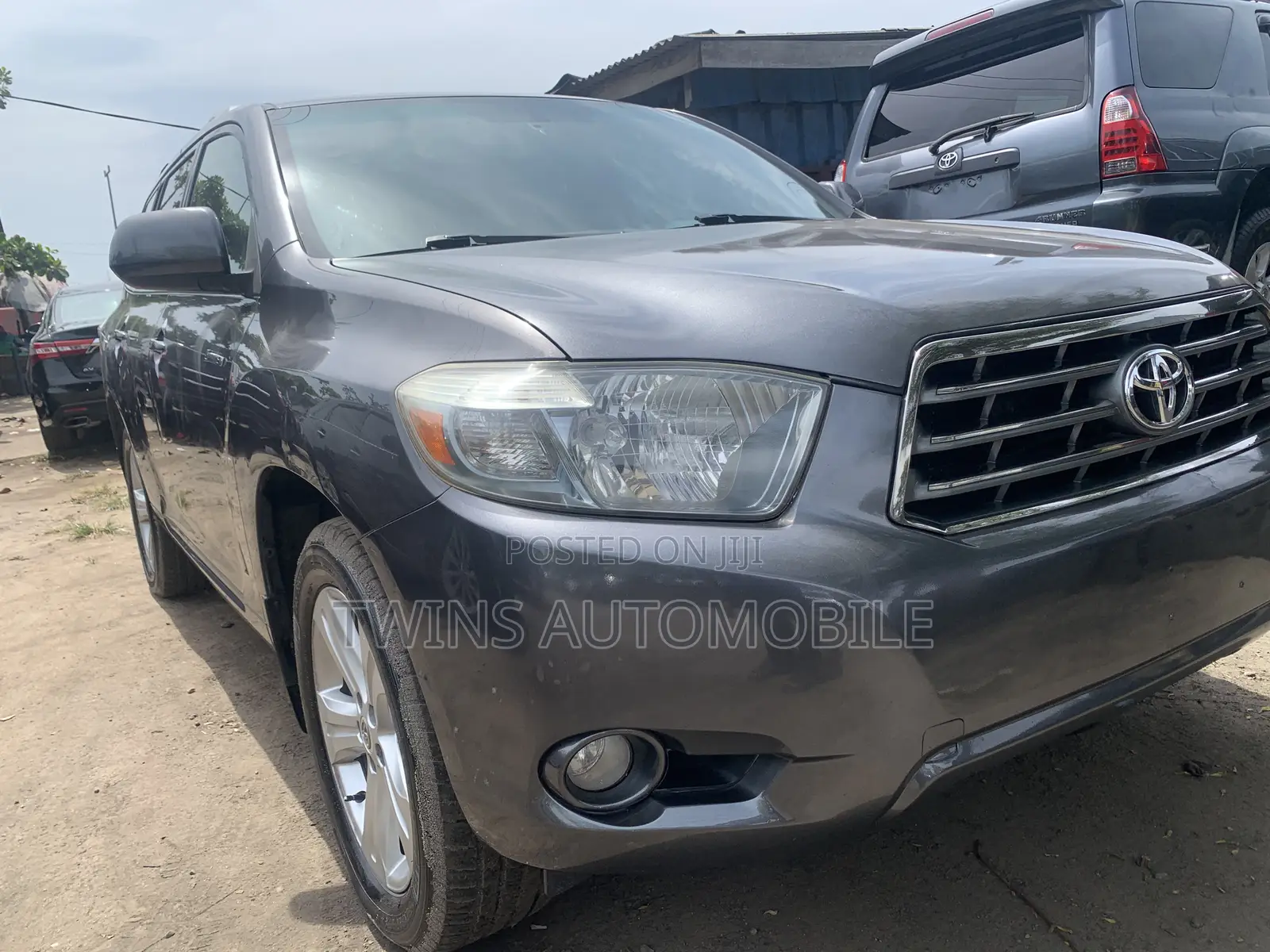 Toyota Highlander Limited 2009 Gray