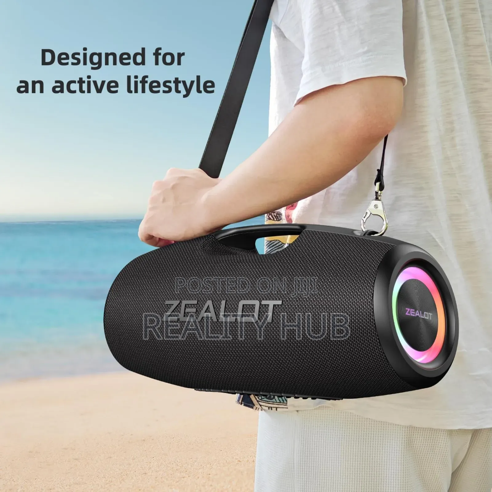 Zealot S78 Bluetooth Speaker,120wo Utdoor Speaker Subwoofer,