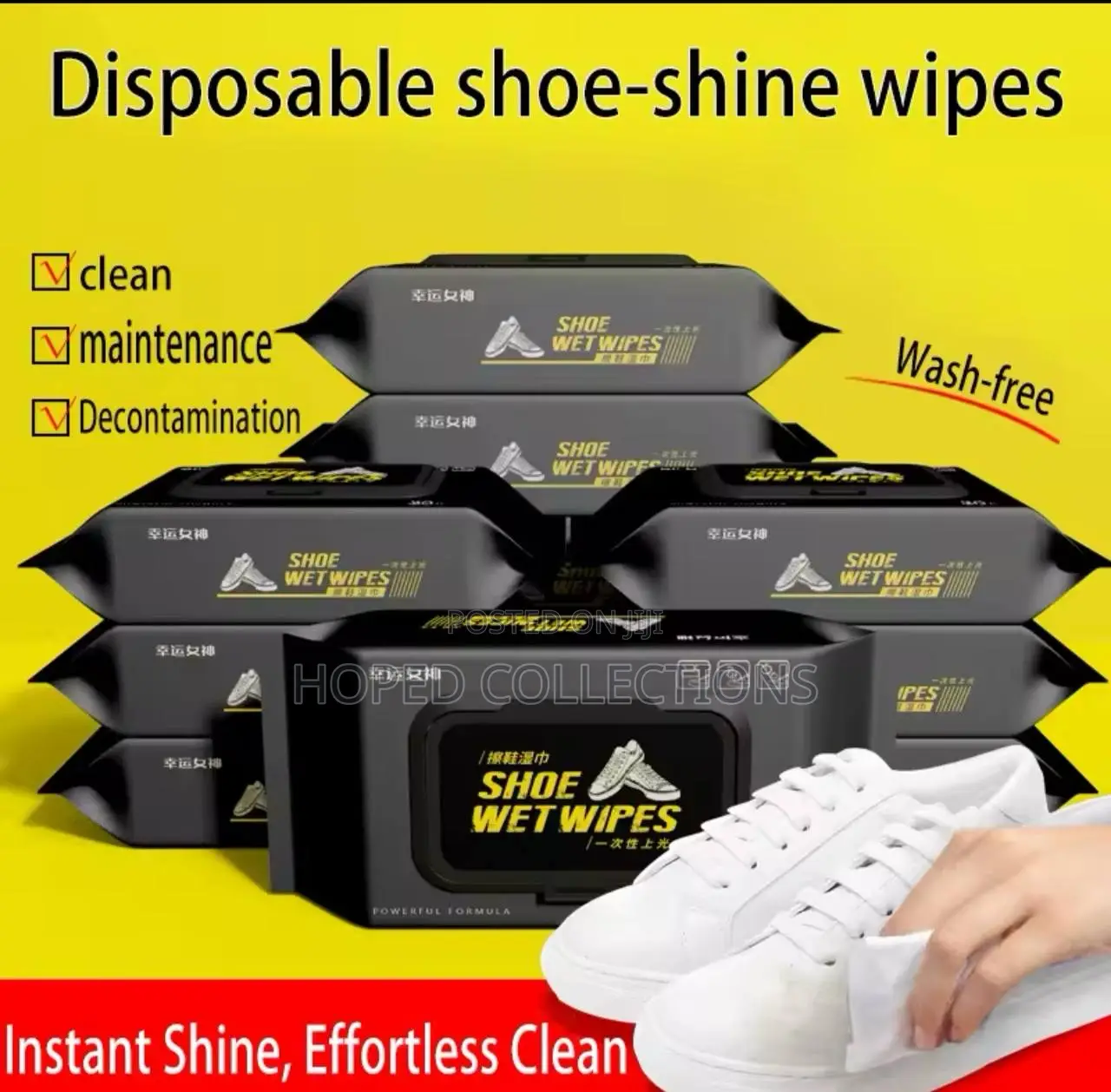 Disposable Shoe Wet Wipes