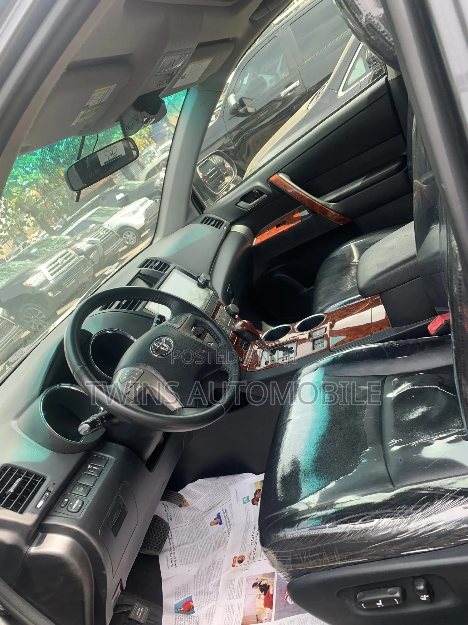 Toyota Highlander Limited 2009 Gray