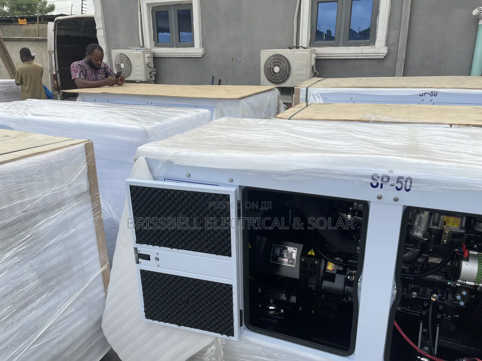 Authentic England Perkins Soundproof Diesel Generator 50kva