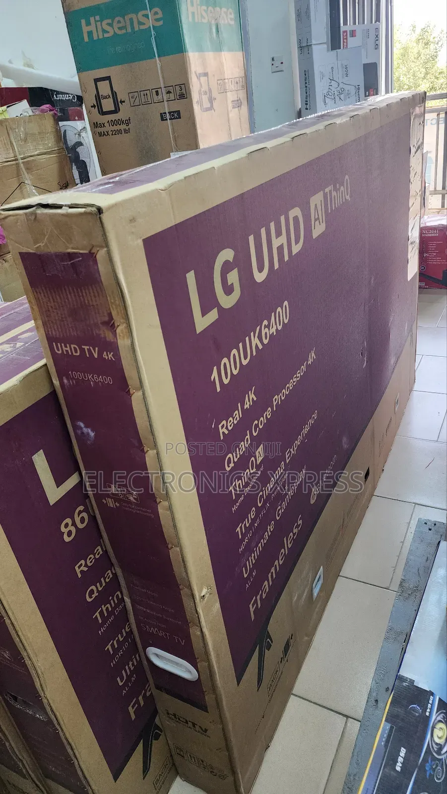 Lg Uhd Ai Thinq 100 Inches Smart Tv