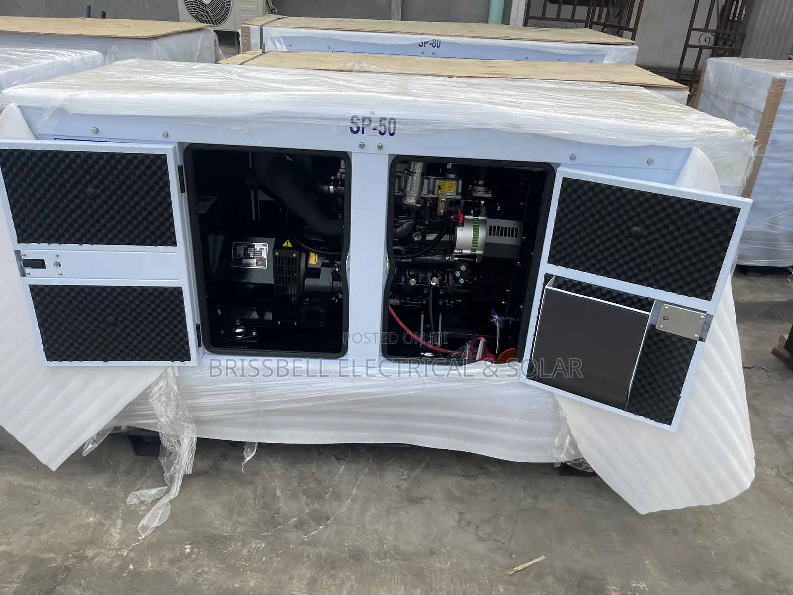 Authentic England Perkins Soundproof Diesel Generator 40kva