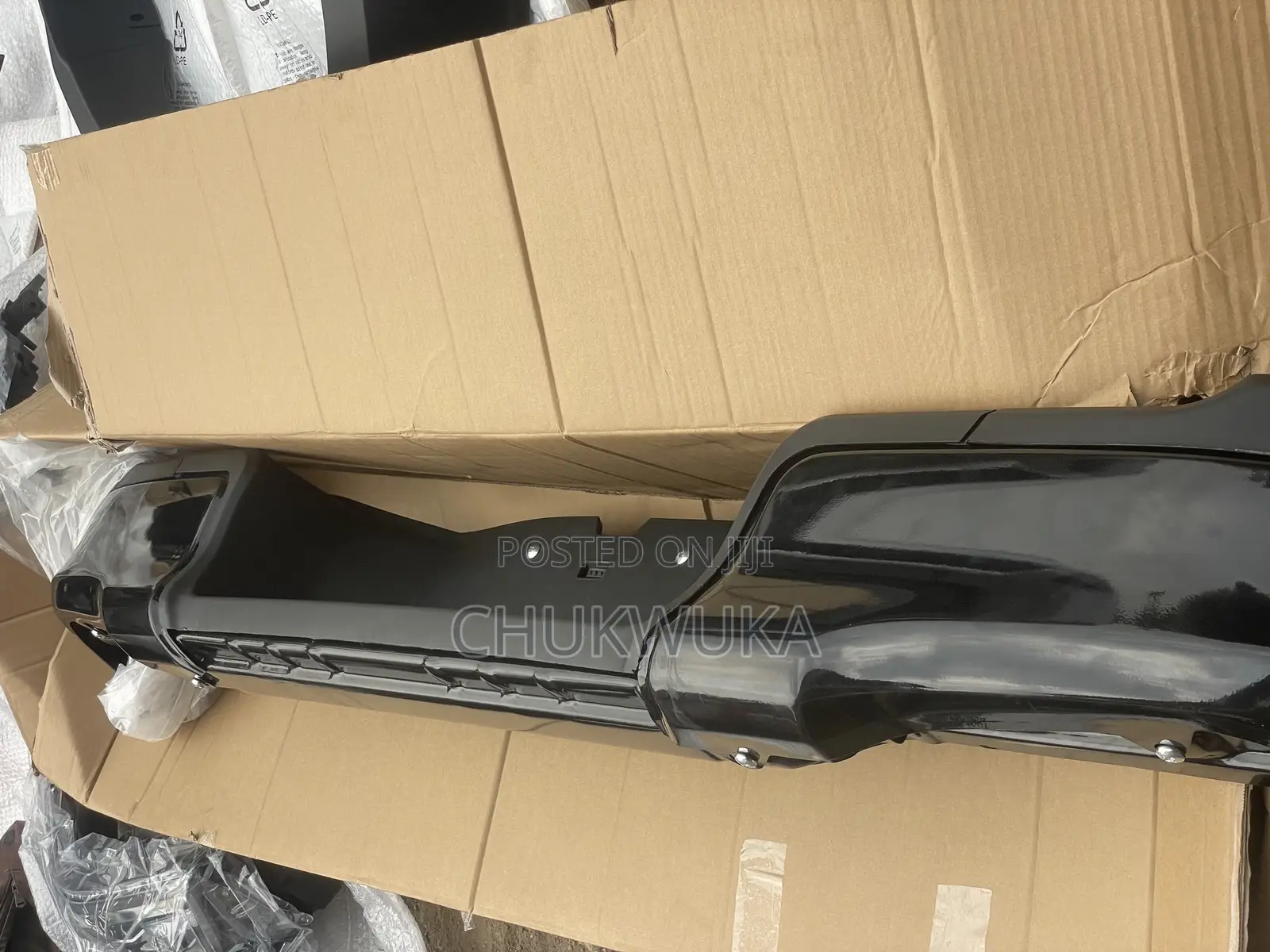 Back Bumper Hilux 2022 Black