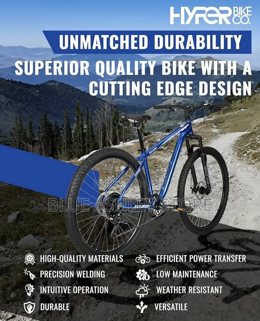 Hyper Mountain Bike for Men or Women 29 Inch Mountain Bike