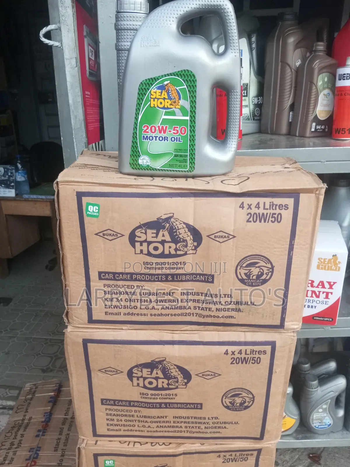 Seahorse Engine Oil 4l
