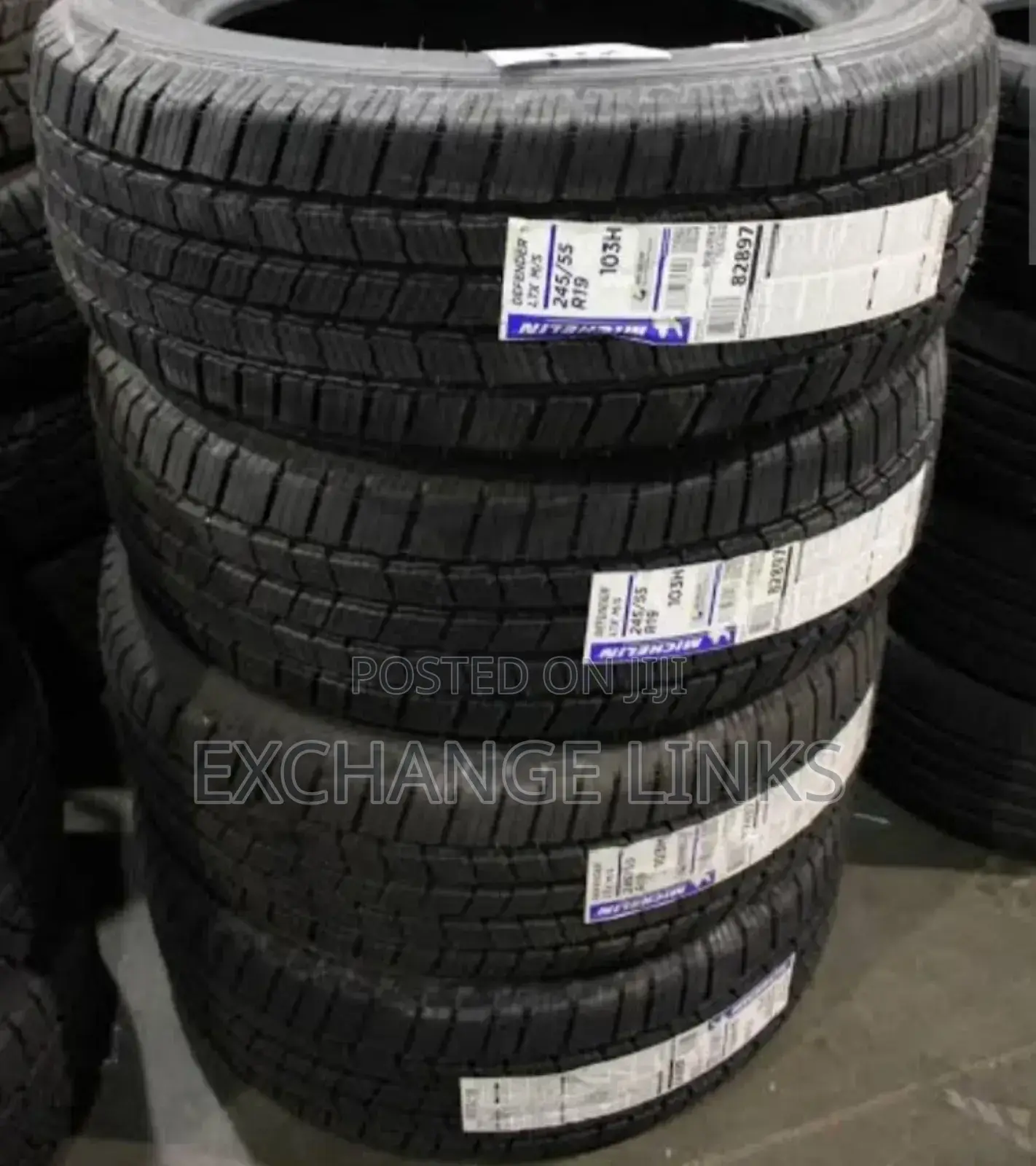 245/55r19 Michelin Tyres