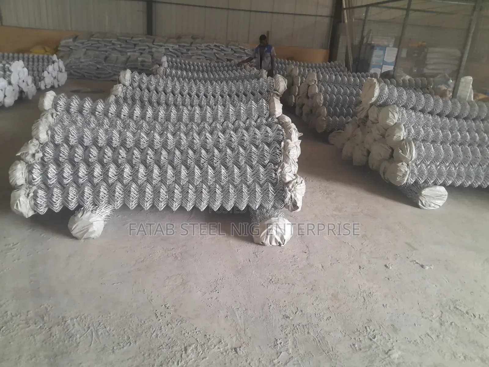 Hot Dipped Galvanise Perimeters Fence