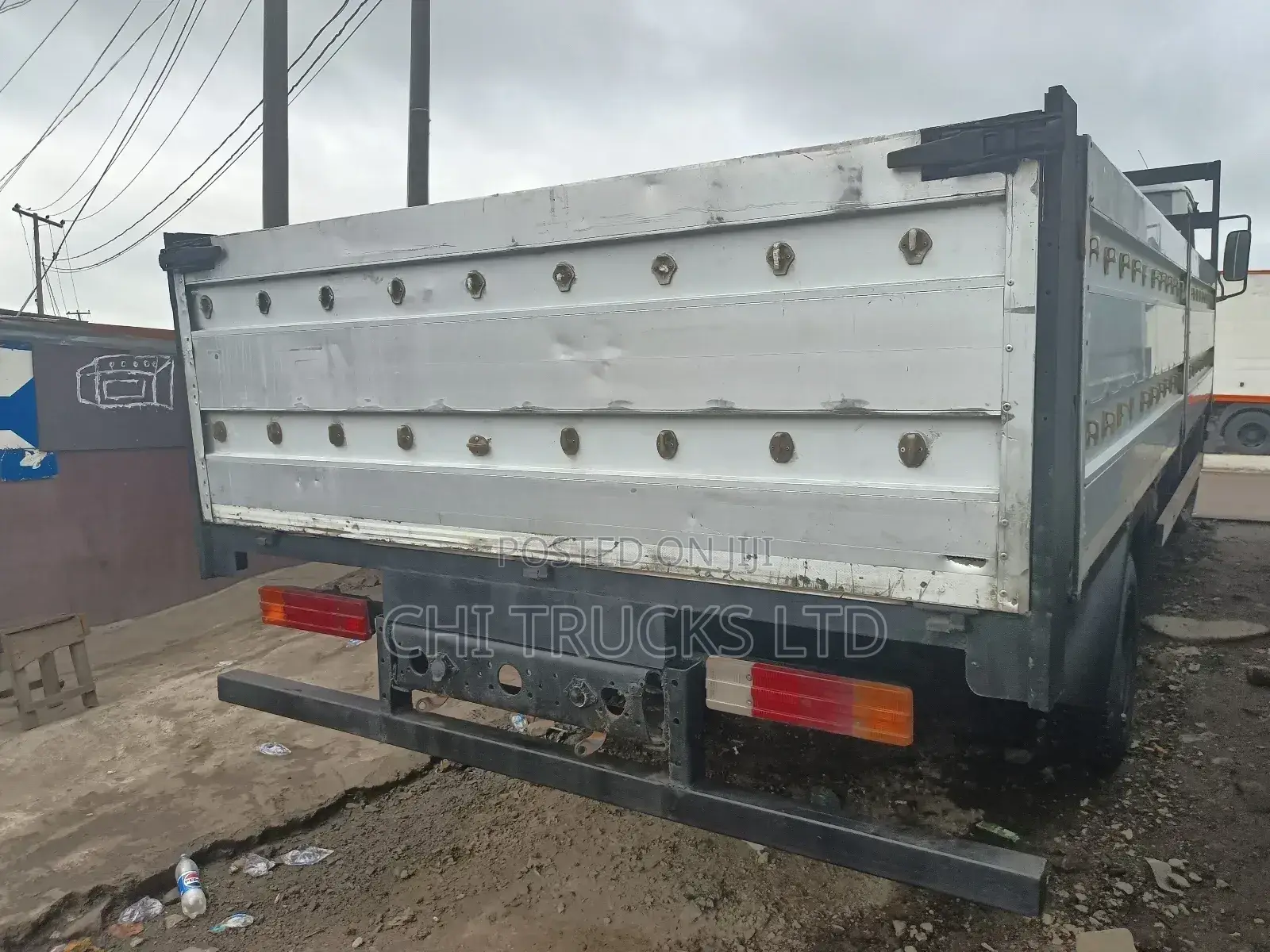 Mercedes Benz 814 German Truck White Colour