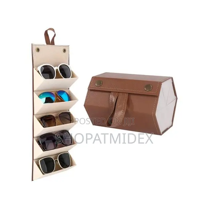 5 Slot Eyeglasses Case Box Sunglass