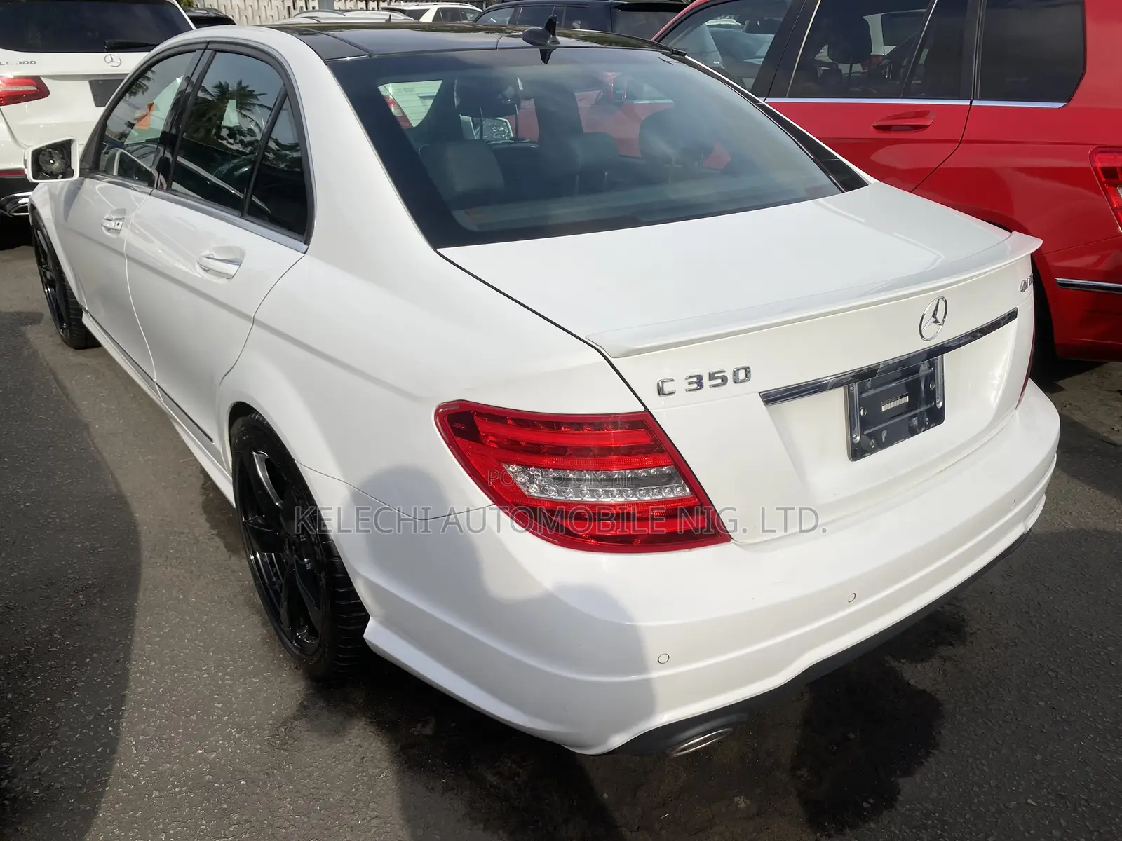 Mercedes-Benz C350 C 350 4MATIC AWD 2013 White