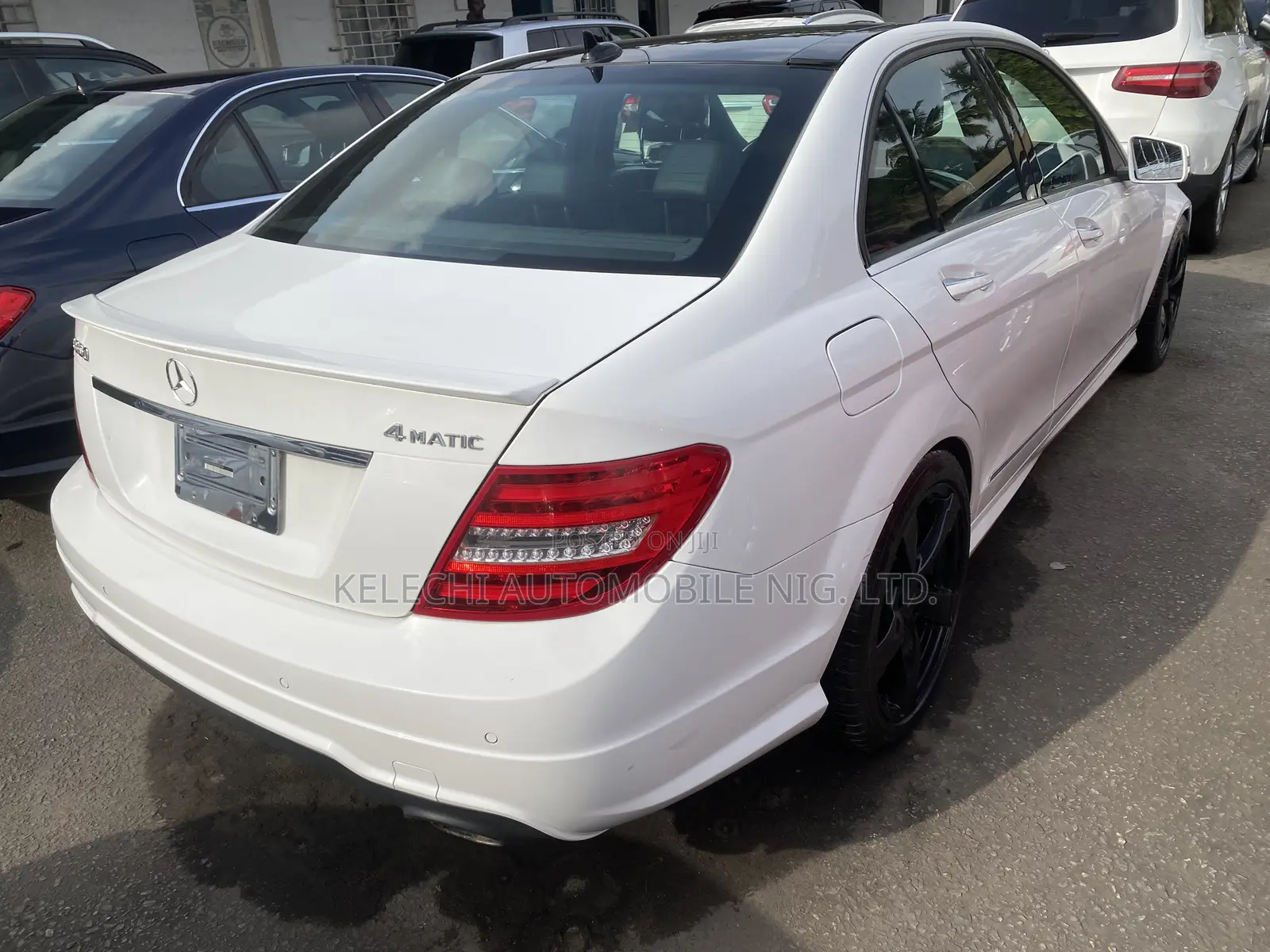 Mercedes-Benz C350 C 350 4MATIC AWD 2013 White