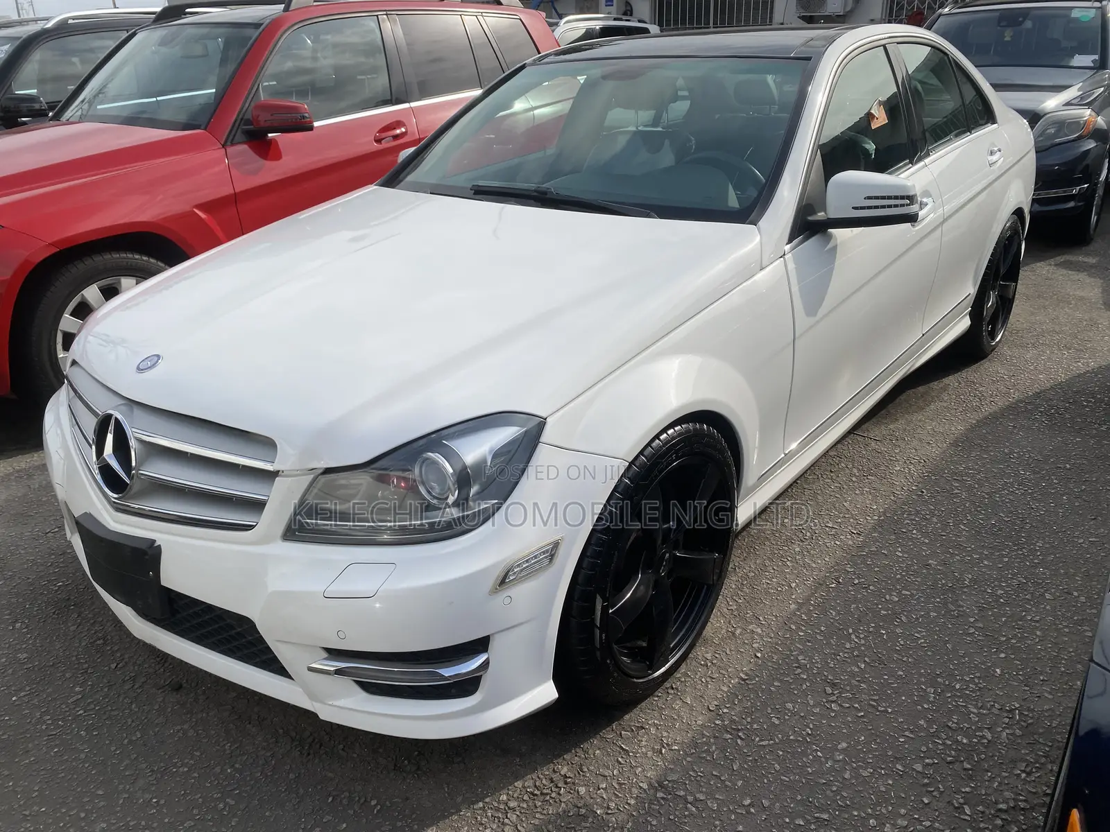 Mercedes-Benz C350 C 350 4MATIC AWD 2013 White