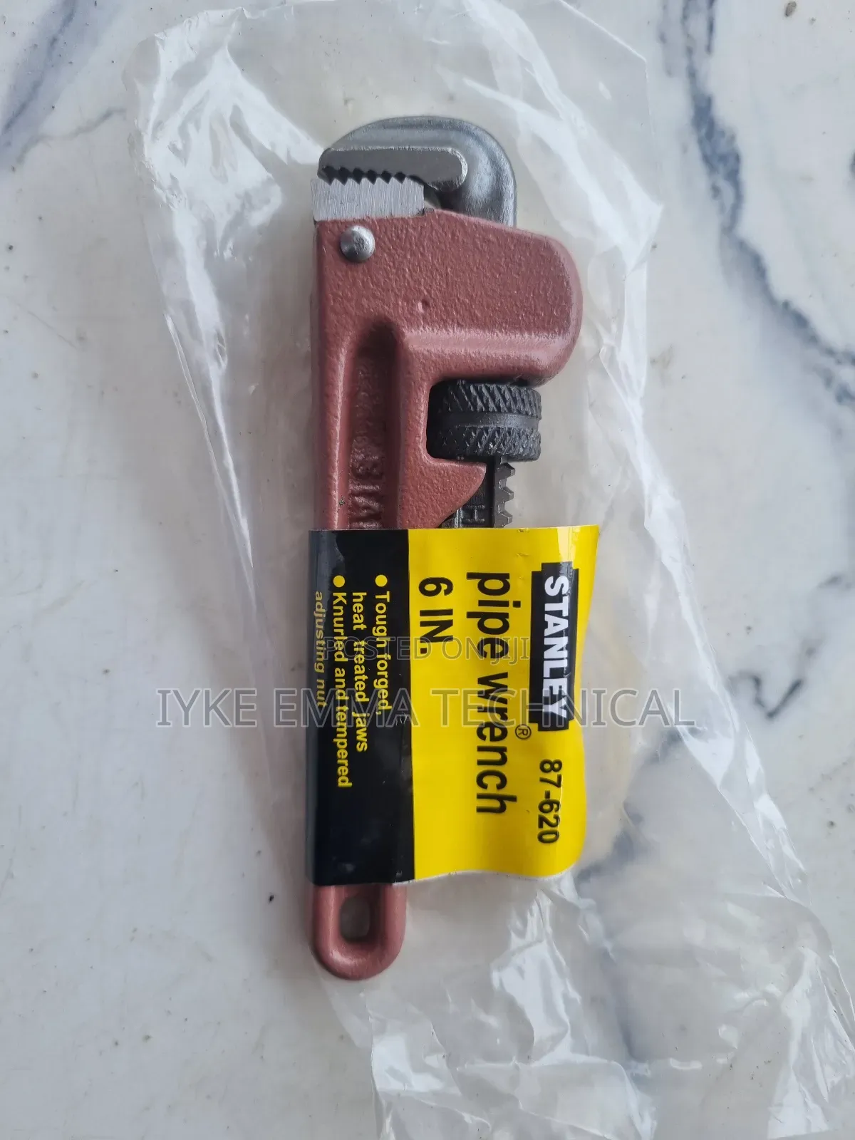 Stanley Heavy Duty Pipe Wrence 6"