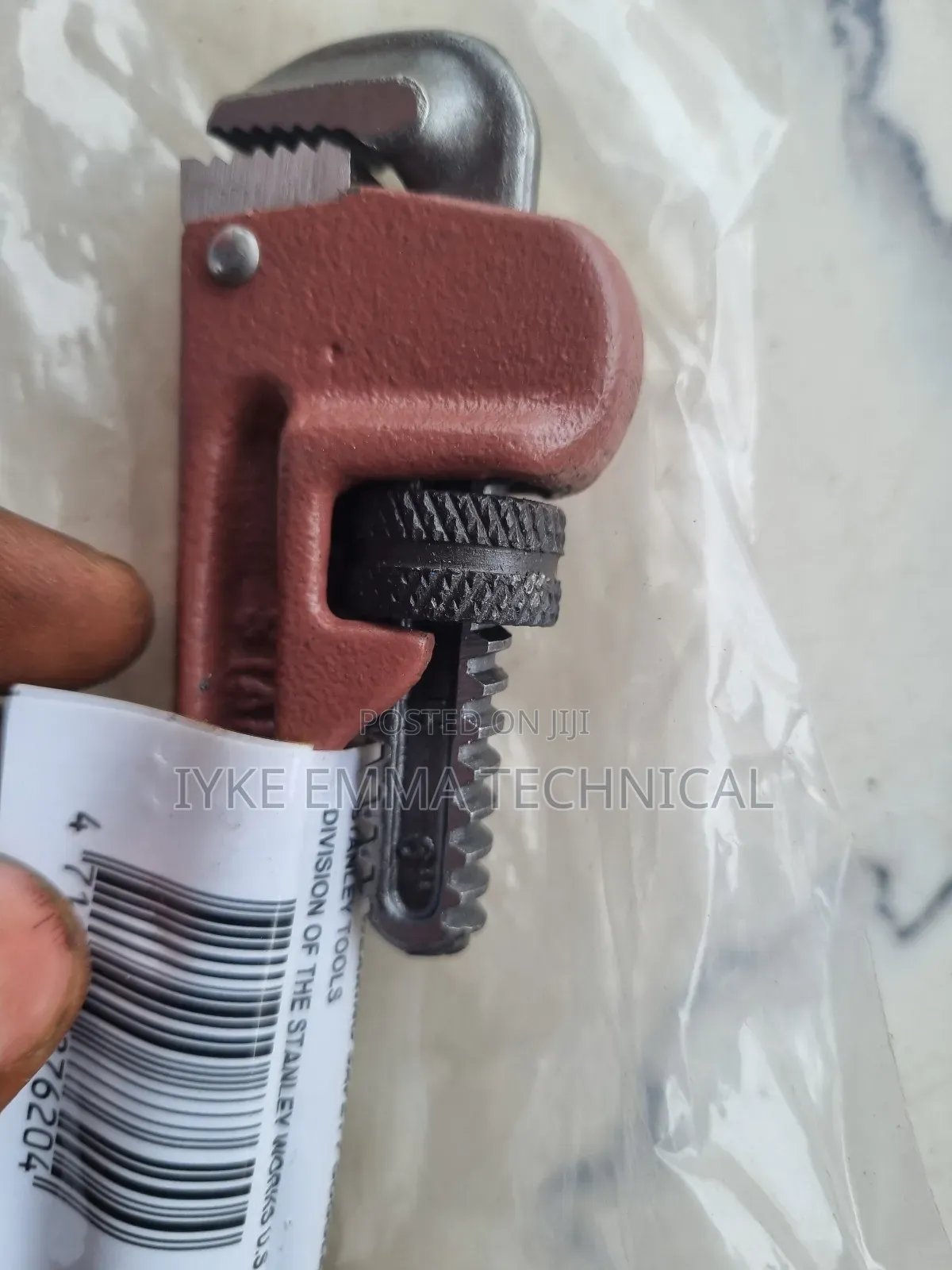 Stanley Heavy Duty Pipe Wrence 6"