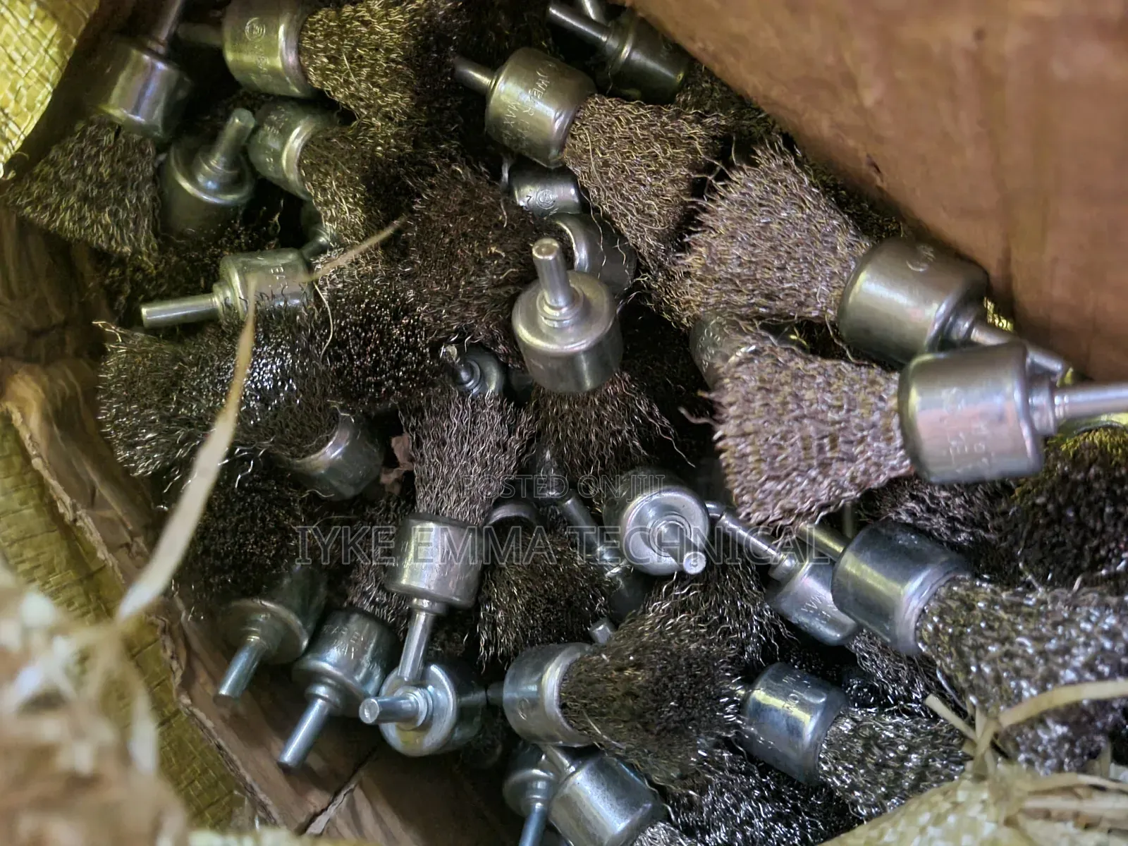 Stainless Steel Wire Cup Brush 50mm X 6mm Arbor