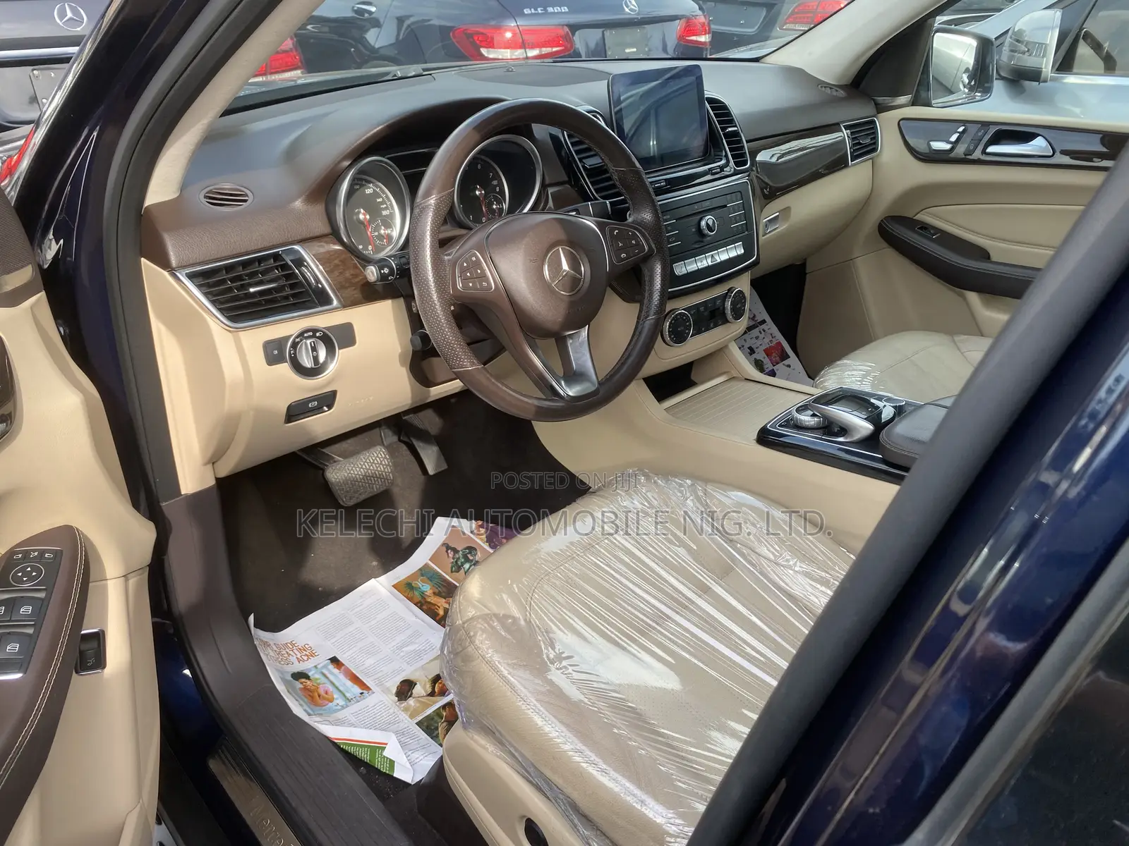 Mercedes-Benz GLE-Class GLE 350d 4MATIC 2017 Blue