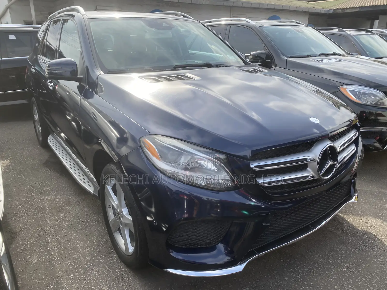 Mercedes-Benz GLE-Class GLE 350d 4MATIC 2017 Blue