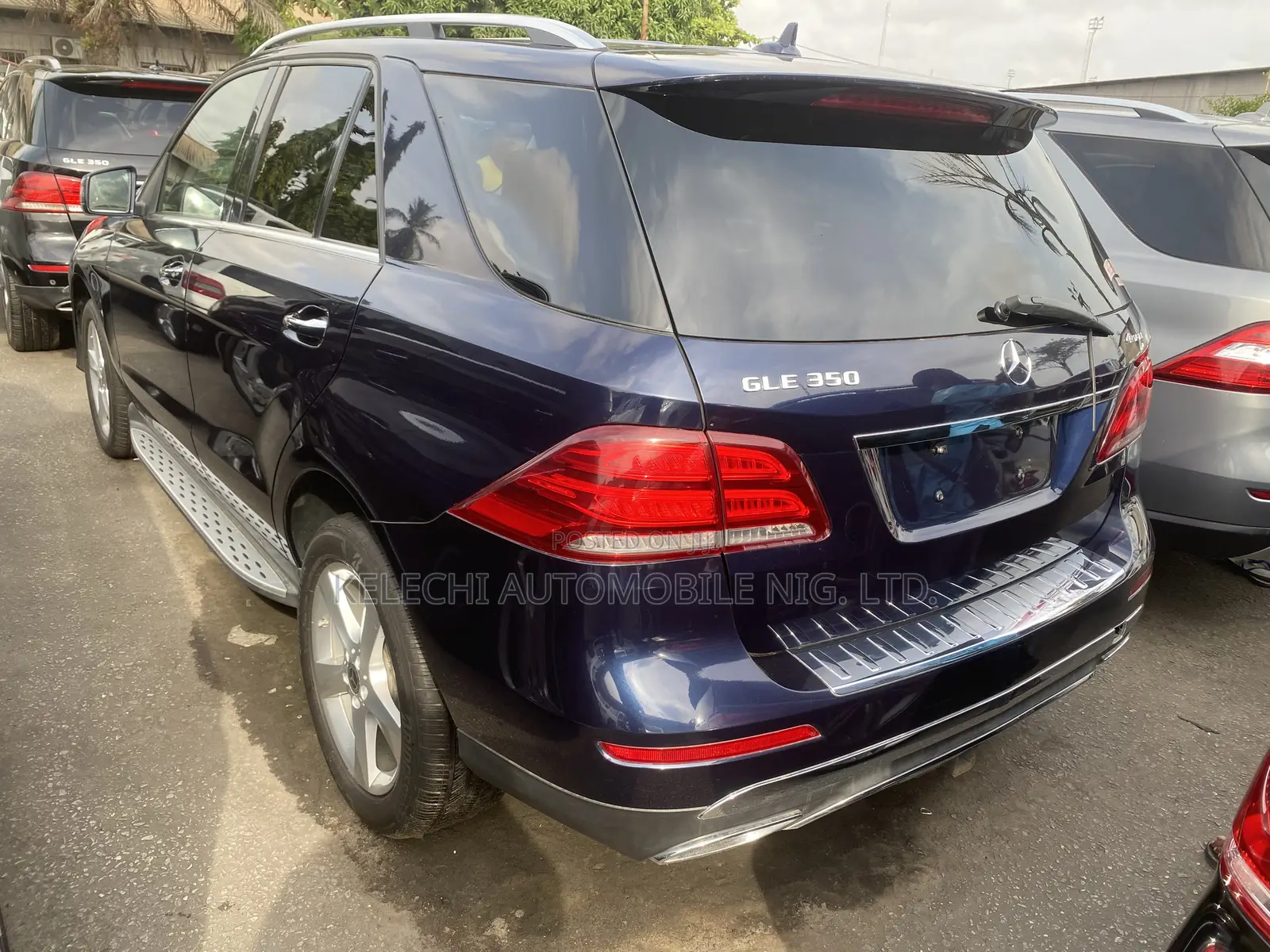 Mercedes-Benz GLE-Class GLE 350d 4MATIC 2017 Blue