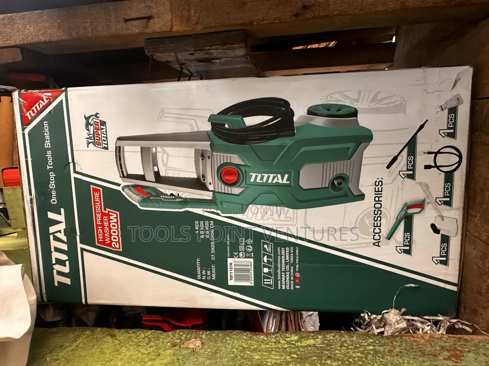 Total High Pressure Washer 2000w (Tgt11226)