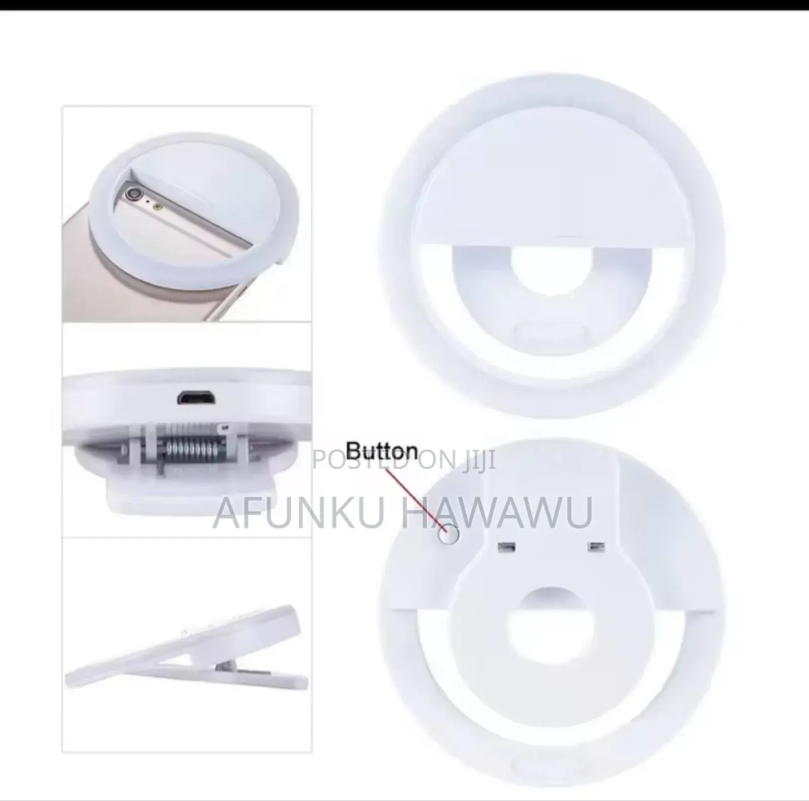 Usb Charge Led Selfie Ring Light