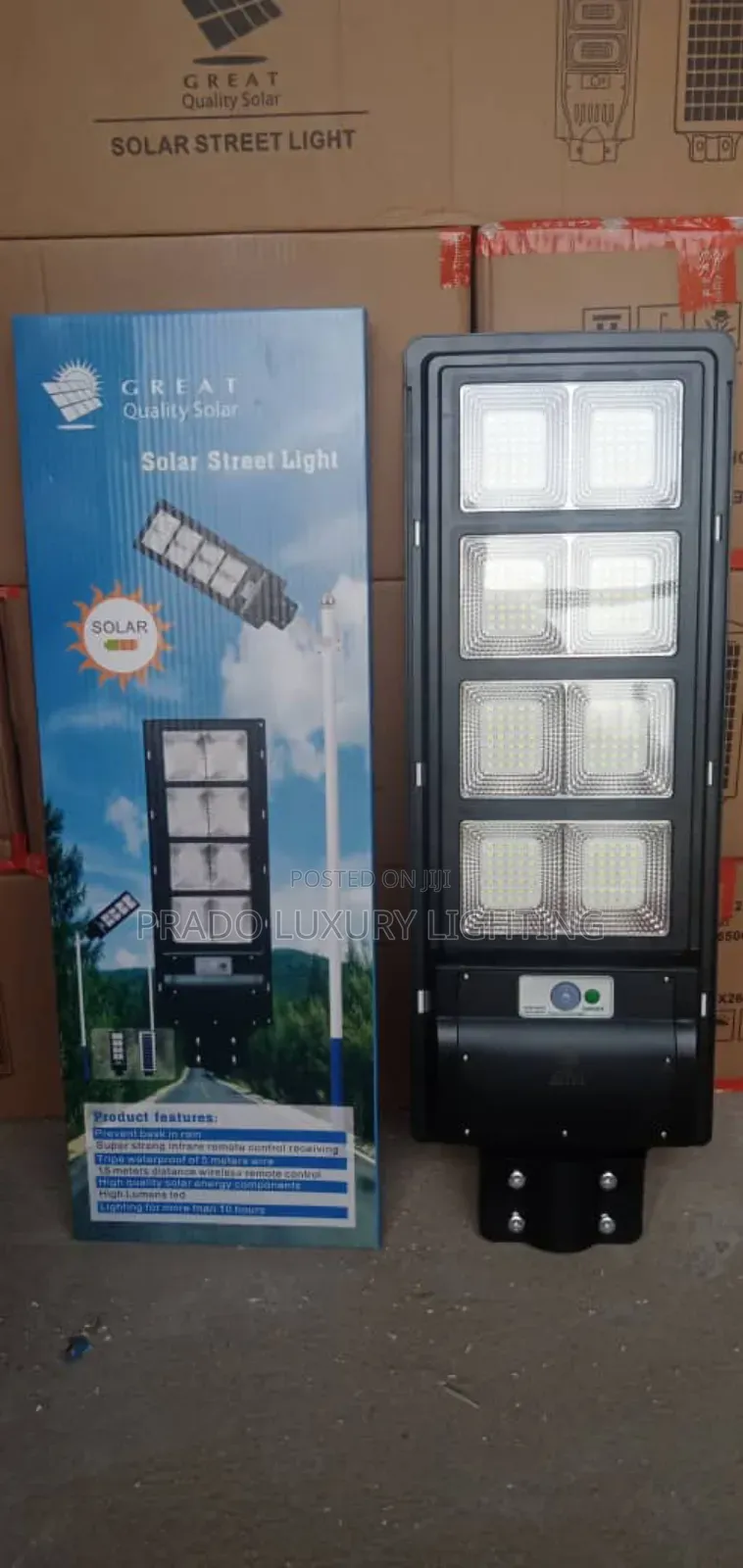 400watts Solar Steel Light