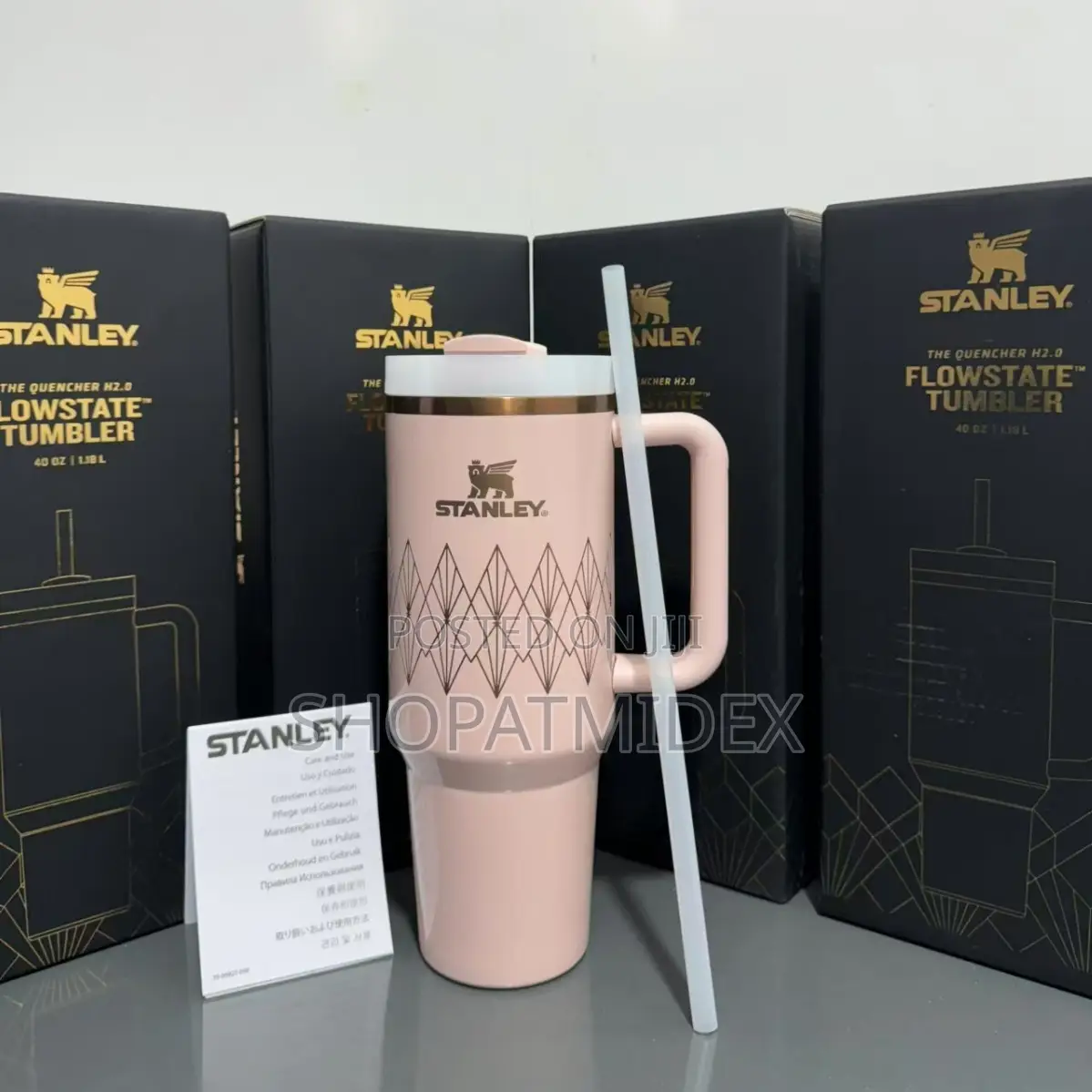 Quencher Straw Stainless Steel Cup With Free Straw Cover