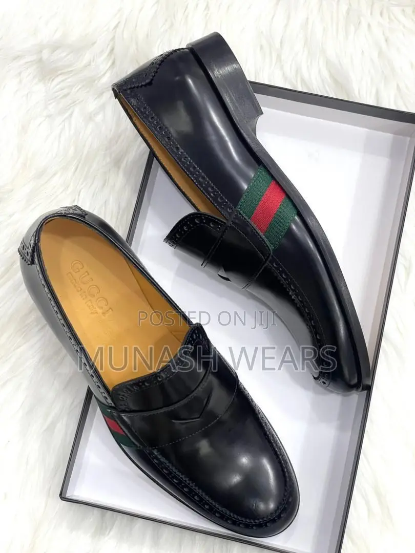 Pure Italian Leather Royal Gucci Shoes