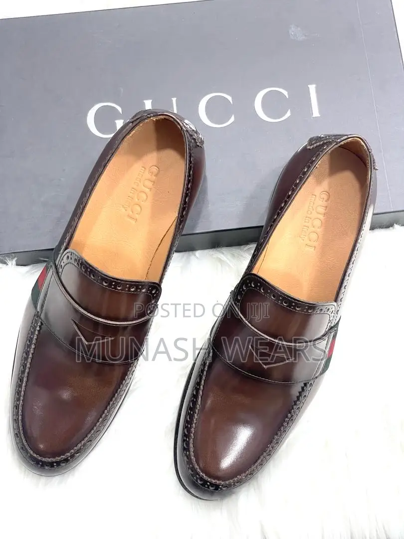 Pure Italian Leather Royal Gucci Shoes